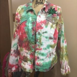 Upcycled 4:20 Jean jacket